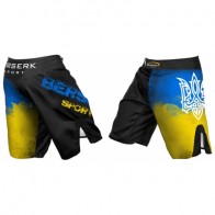 Шорты для MMA BERSERK UKRAINE FIGHTER black 
