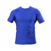Футболка компрессионная BERSERK тренировочная MARTIAL FIT blu/black/red