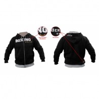 Толстовка с начесом BERSERK BOXING black 