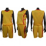 Форма баскетбольная женская без номера CO-1101-Y