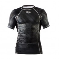 Рашгард Peresvit Immortal Silver Force Rashguard Short Sleeve Black Rain