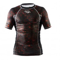 Рашгард Peresvit Immortal Silver Force Rashguard Short Sleeve Lava