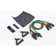 Эспандер Resistance Band многофункциональный 5 жгутов ET-501
