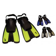 Ласты тренировочные с открытой пяткой (пяточный ремень) SEALS F16 ( S/34-38 )