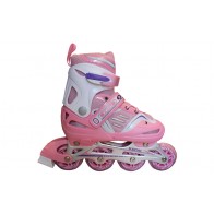 Роликовые коньки раздвижные KEPAI F1-A1-P / (38-41) розовый