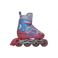 Роликовые коньки раздвижные KEPAI F1-K08-P / (38-41) розовый