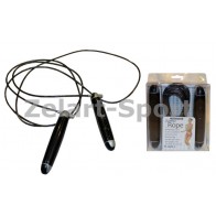 Скакалка со стальным тросом скоростная PS FI-4025-C