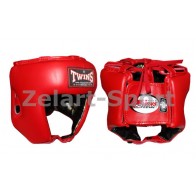 Шлем боксерский открытый Кожа TWINS HGL-8-RD-L