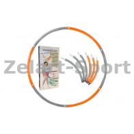 Обруч утяжеленный Hula Hoop PS HR-050