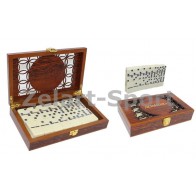 Домино в деревянном футляре (настольная игра) IG-5010E