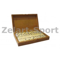 Домино в бамбук. футляре (настольная игра) IG-1247