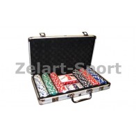 Покерный набор в алюм. кейсе-300 IG-2114