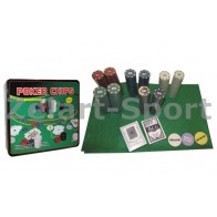 Покерный набор в метал. коробке-500 IG-3006