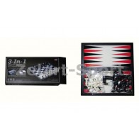 Шахматы, шашки, нарды дорожный набор IG-38810