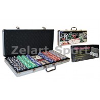 Покерный набор в алюм. кейсе-500 IG-4392-500
