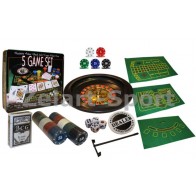 Мини-казино с рулеткой 5 в 1 IG-4393