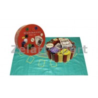 Покерный набор в круг. метал. коробке-240 IG-6616