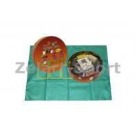 Покерный набор в круг. метал. коробке-120 IG-6617