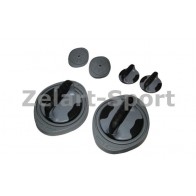 Упоры для отжиманий поворотные+диски здоровья (2шт) L-300 3-WAY PUSH-UP TWISTER