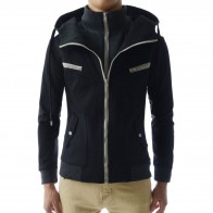Толстовка мужская LCJ10 TheLees Mens Casual Slim Fit Hoodies Cotton Long Sleeve Solid Jacket