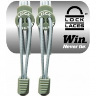 Шнурки светоотражающие с фиксатором LOCK LACES™ Reflective