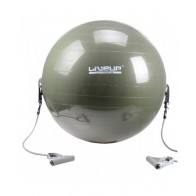 Фитбол с эспандером LiveUp GYM BALL WITH EXPANDER