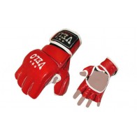 Перчатки для смешанных единоборств MMA Кожа VELO ULI-4017