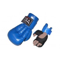 Перчатки для рукопашного боя Кожа VELO VL-8104