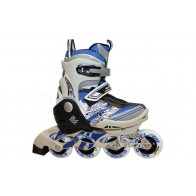 Роликовые коньки раздвижные ZEL Z-633