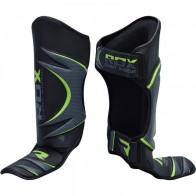 Накладки на ноги, защита голени RDX Green