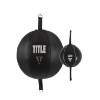 Большая пневмогруша на растяжках TITLE PLATINUM BIG-MAX DOUBLE END BAG
