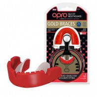 Капа боксерская OPRO Gold Braces 