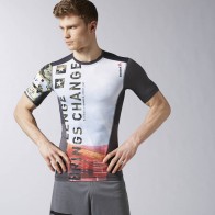 Компрессионная футболка мужская Reebok ACTIVChill Sublimated