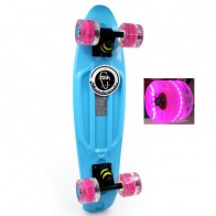 Скейт Penny Board LED Wheels Fish SK-405-2