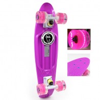 Скейт Penny Board LED Wheels Point Fish SK-406-1