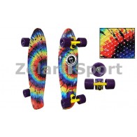 Penny (пенни) скейтборд PC SK-4441-1 Пластиковая рыба ABSTRACT