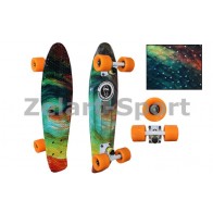 Penny (пенни) скейтборд PC SK-4441-2 Пластиковая рыба TWISTER