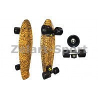 Penny (пенни) скейтборд PC SK-4441-3 Пластиковая рыба LEOPARD