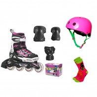 Детские ролики Rollerblade Spitfire G Cube 2014 Neon Pink
