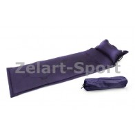 Коврик для кемпинга (матрас) самонадувающийся с подушкой SY-118