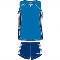 Волейбольная форма ASICS Sleeveless Bagher+Short Lady T461Z1-0050/T205Z1-0050