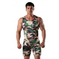 Трико BERSERK wrestling camo green