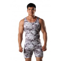 Трико BERSERK wrestling camo grey