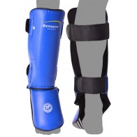 Защита голеностопа BERSERK усиленная (винил) blue