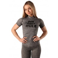 Компрессионная футболка BERSERK GREY MELANGE