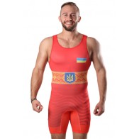 Трико для борьбы BERSERK WRESTLER APPROVED UWW red