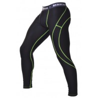 Штаны компрессионные с ракушкой BERSERK Legacy green neon