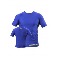 Футболка компрессионная BERSERK MARTIAL FIT blue