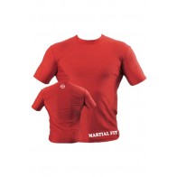 Футболка компрессионная BERSERK MARTIAL FIT red