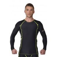 Рашгард для MMA BERSERK LEGACY LONG SLEEVE black/yellow